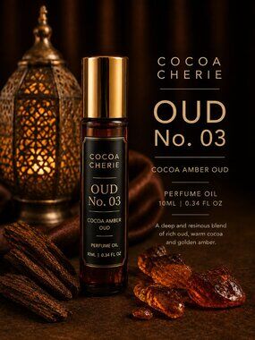 Cocoa Amber Oud Perfume Oil 10ml